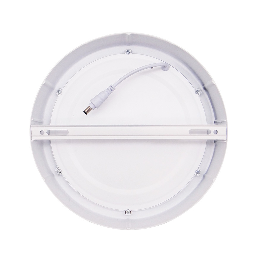 LED griestu gaismeklis LED/18W/230V 3000/4000/6000K Ø 22,5 cm balta