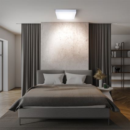 LED griestu gaismeklis LED/18W/230V 3000/4000/6000K 22,5x22,5 cm balts