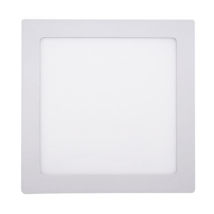 LED griestu gaismeklis LED/18W/230V 3000/4000/6000K 22,5x22,5 cm balts