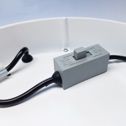 LED griestu gaismeklis LED/18W/230V 3000/4000/6000K 22,5x22,5 cm balts