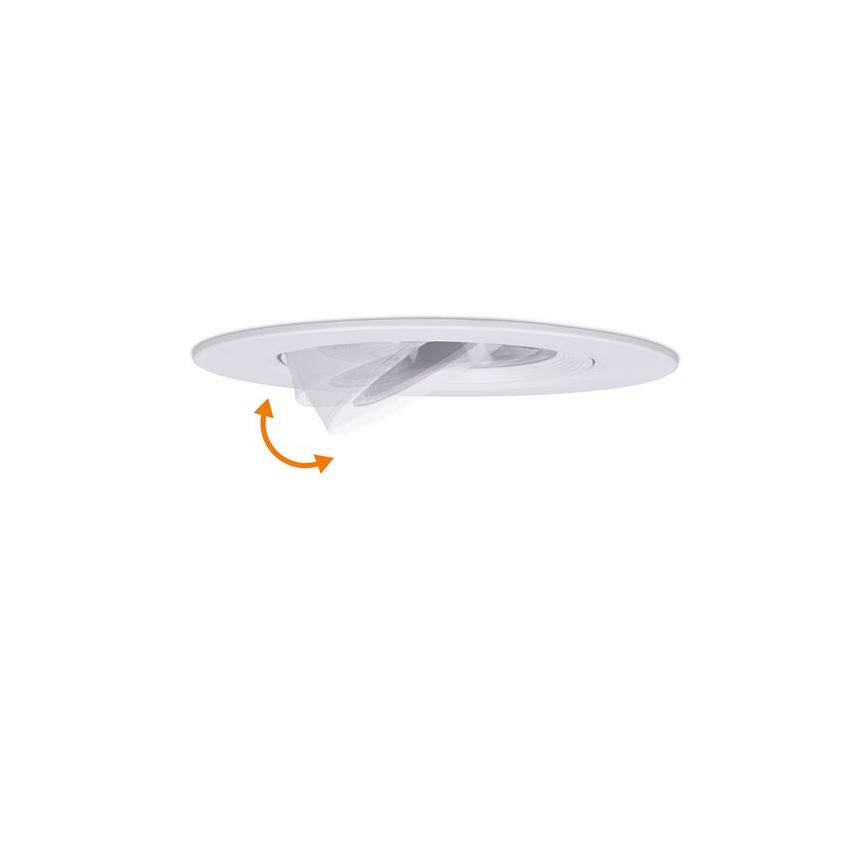 LED iebūvējams griestu gaismeklis LED/9W/230V 3000K