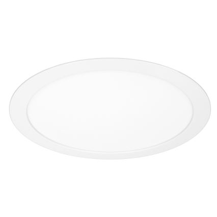 LED virsmas/iebūvējamais panelis 2 vienā 18W/230V 3000/4000/6000K Ø22,5 cm IP54 balts