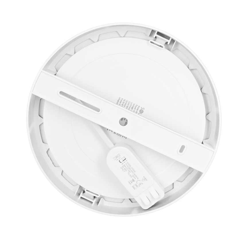 LED virsmas/iebūvējamais panelis 2 vienā 18W/230V 3000/4000/6000K Ø22,5 cm IP54 balts