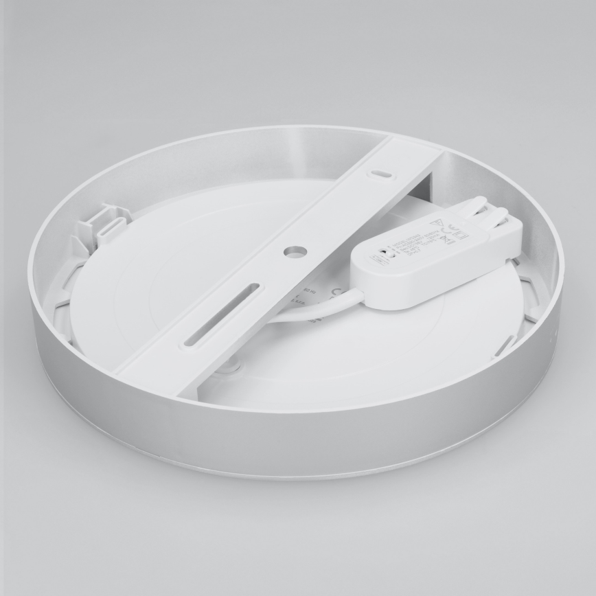 LED virsmas/iebūvējamais panelis 2 vienā 18W/230V 3000/4000/6000K Ø22,5 cm IP54 balts