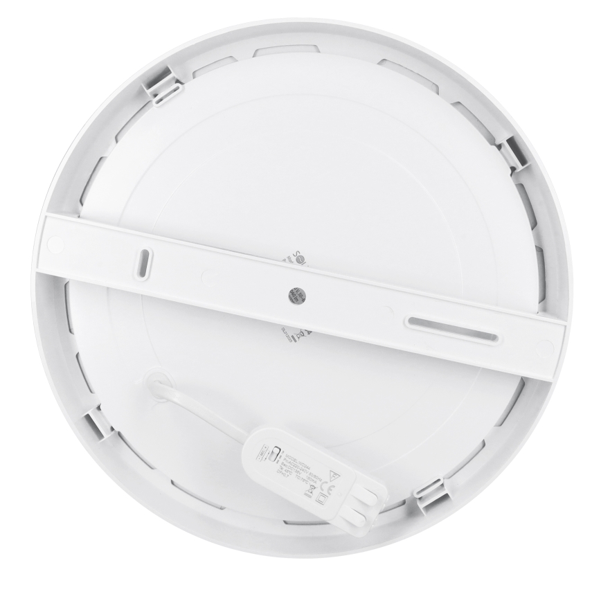 LED virsmas/iebūvējamais panelis 2 vienā 24W/230V 3000/4000/6000K Ø 30 cm IP54 balts