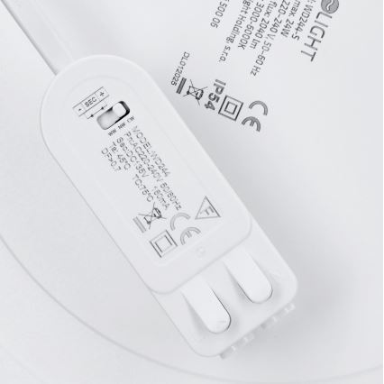 LED virsmas/iebūvējamais panelis 2 vienā 24W/230V 3000/4000/6000K Ø 30 cm IP54 balts