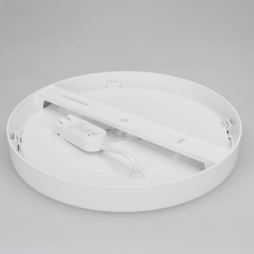 LED virsmas/iebūvējamais panelis 2 vienā 24W/230V 3000/4000/6000K Ø 30 cm IP54 balts