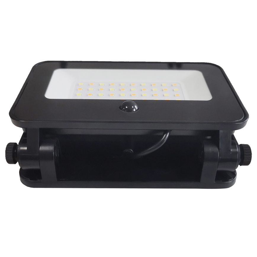 LED Aptumšojams saules enerģijas prožektors ar kustību un krēslas sensoru LED/6W/3,7V 2200 mAh 3000/4000/6500K IP65