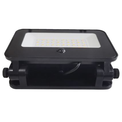 LED regulējams saules reflektors ar kustības un krēslu sensoru LED/6W/3,7V 2200 mAh 3000/4000/6500K IP65