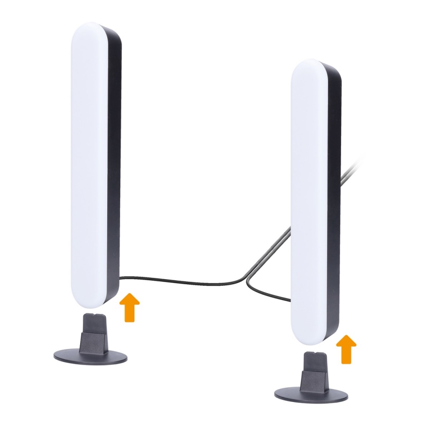 LED RGB spēļu apgaismojums + tālvadības pults