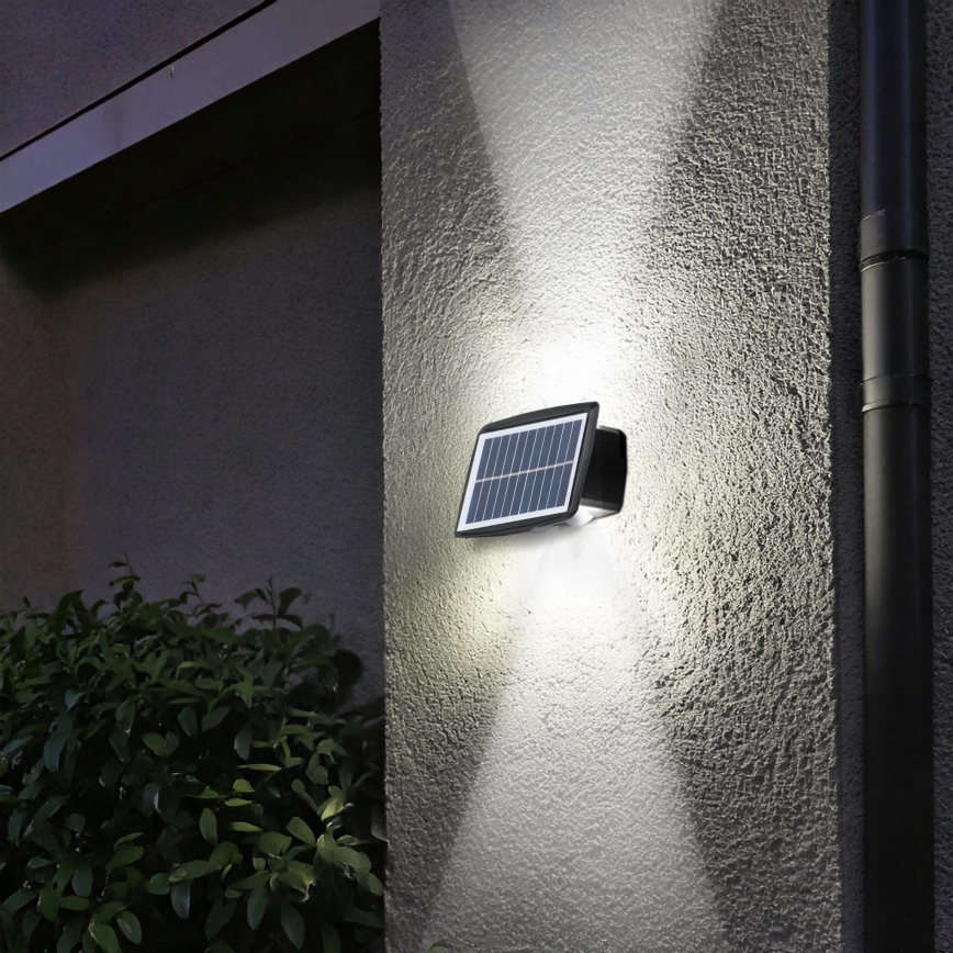 LED saules sienas gaismeklis LED/3,7 V IP44 1200 mAh