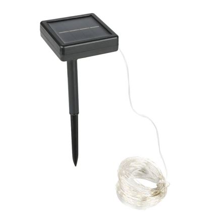 LED Saules dekoratīvais virtenis LED/3,7V 800 mAh 22 m