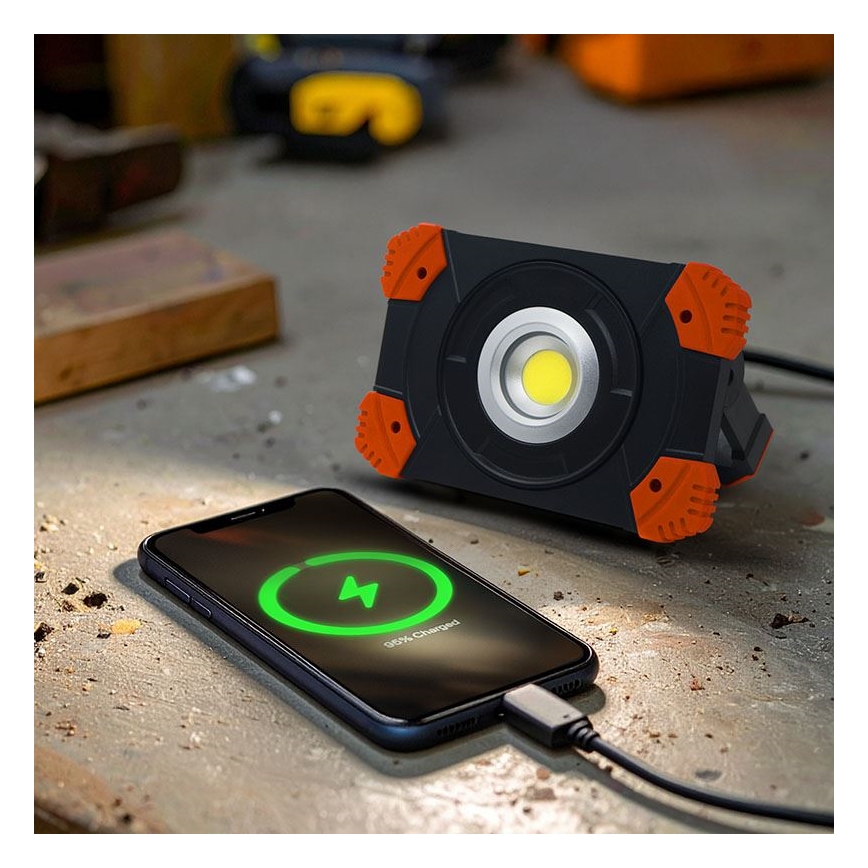 Uzlādējamais LED prožektors LED/10W/3,7V 4400 mAh