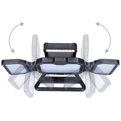 LED Aptumšojams uzlādējams prožektors LED/30W/6600 mAh 4000K IP54