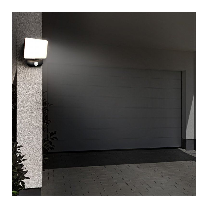 LED Āra prožektors ar sensoru LED/30W/230V 4000K IP44