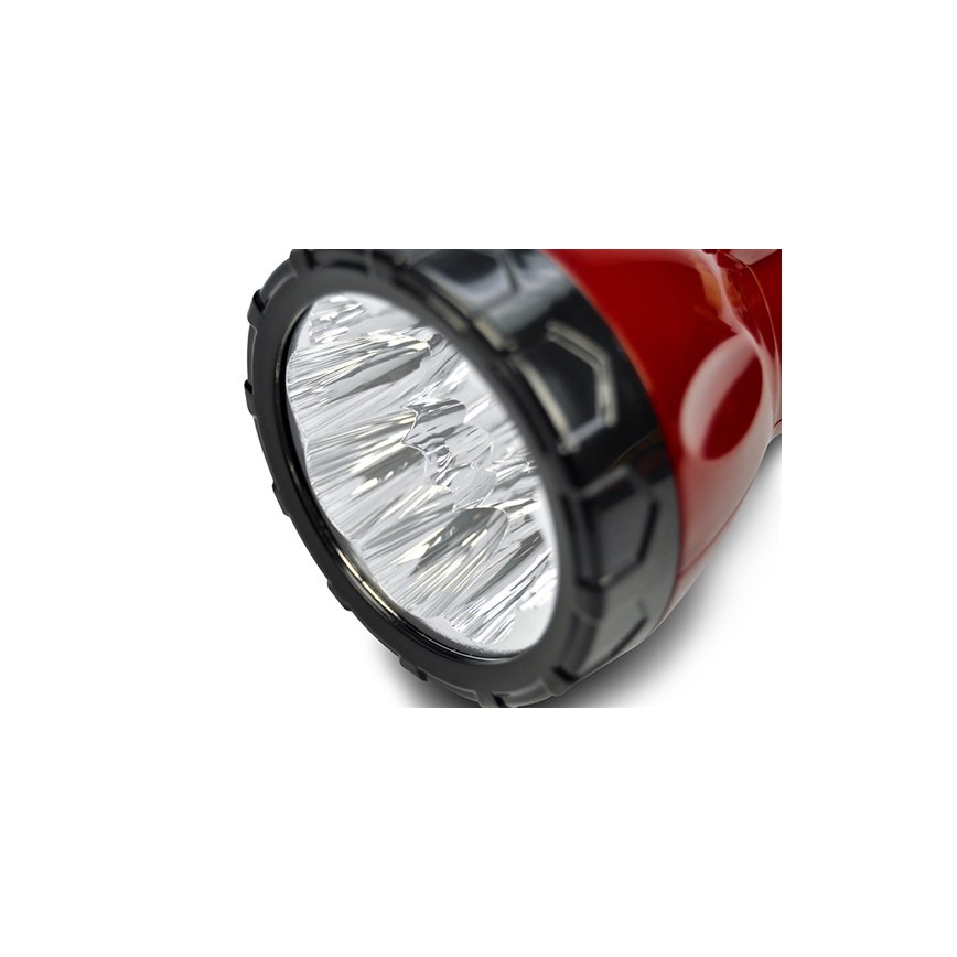 LED uzlādējams lukturītis 9xLED/4V 800mAh spraudnis