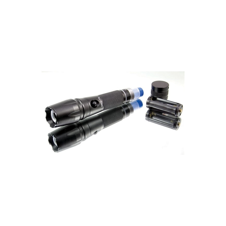 LED Uzlādējams lukturis Cree XML T6 LED/3,7V 2200mAh IP44