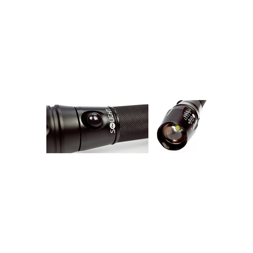 LED Uzlādējams lukturis Cree XML T6 LED/3,7V 2200mAh IP44