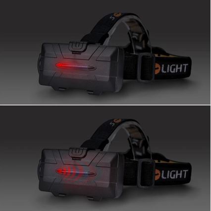LED Uzlādējama galvas lampa LED/USB 2200mAh IP44
