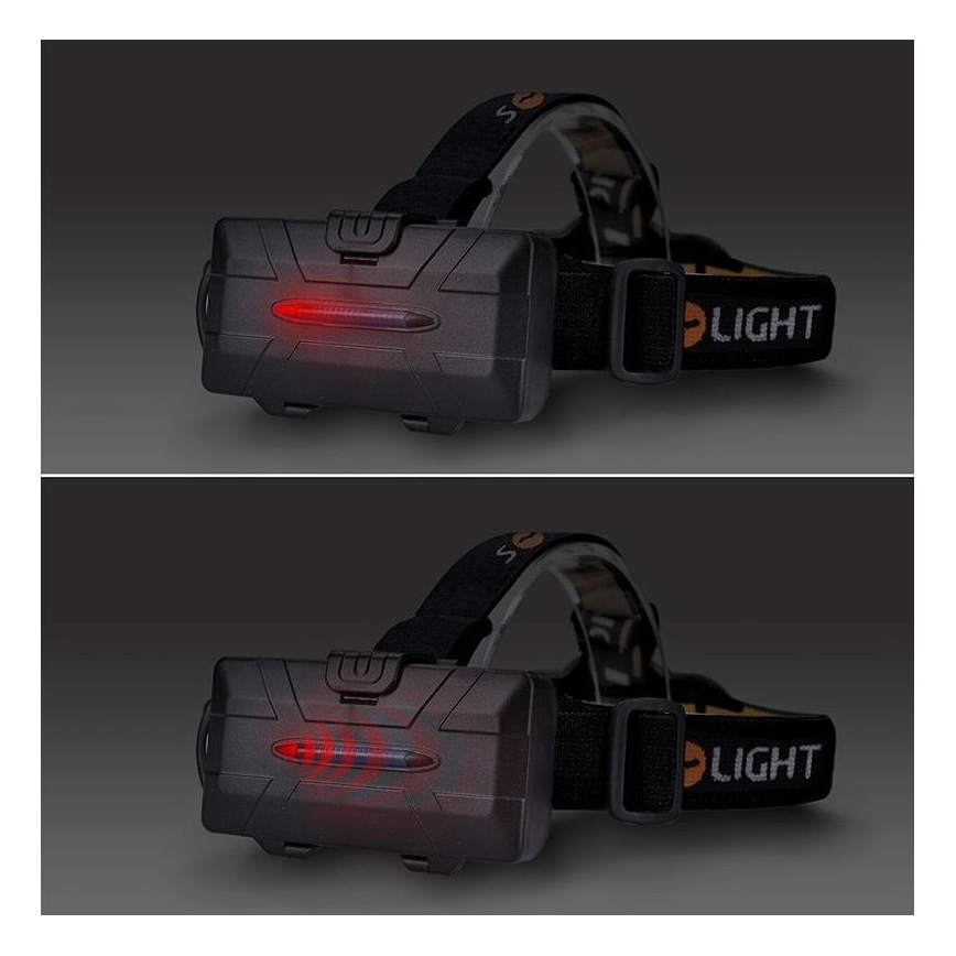 LED Uzlādējama galvas lampa LED/USB 2200mAh IP44
