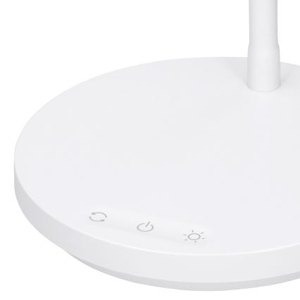 LED Aptumšojama skārienvadāma galda lampa LED/4,5W/5V 3000/4000/6500K balta