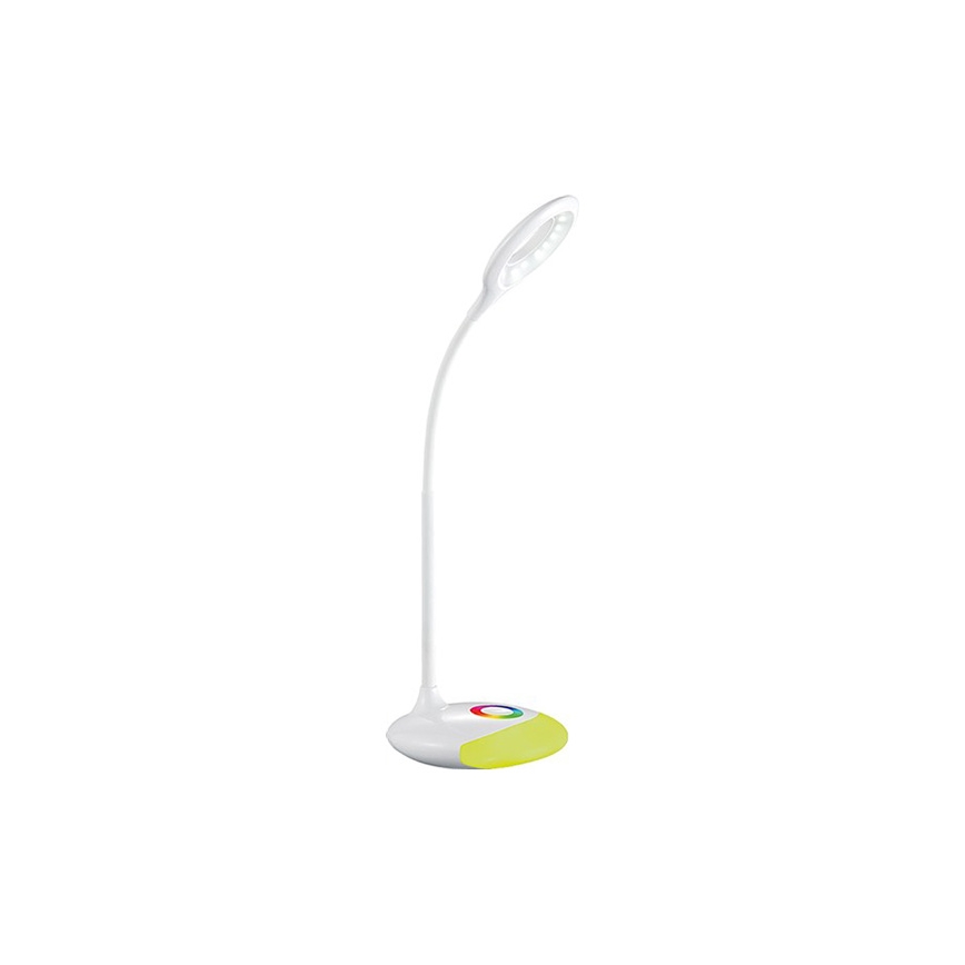 LED RGB Aptumšojama uzlādējama galda lampa LED/5W/5V 1800 mAh
