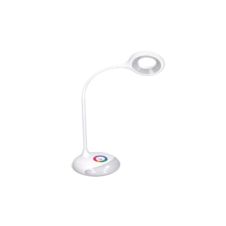 LED RGB Aptumšojama uzlādējama galda lampa LED/5W/5V 1800 mAh