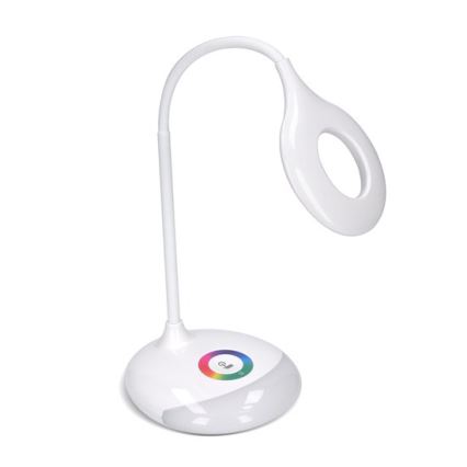 LED RGB Aptumšojama uzlādējama galda lampa LED/5W/5V 1800 mAh