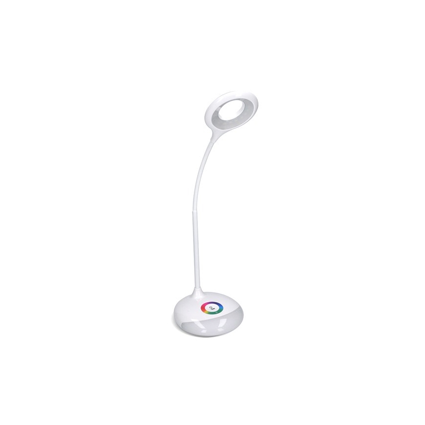LED RGB Aptumšojama uzlādējama galda lampa LED/5W/5V 1800 mAh
