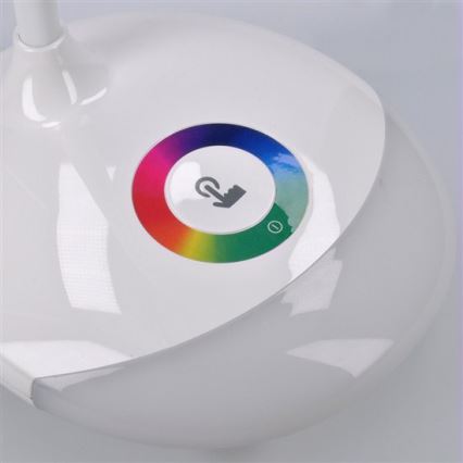 LED RGB Aptumšojama uzlādējama galda lampa LED/5W/5V 1800 mAh
