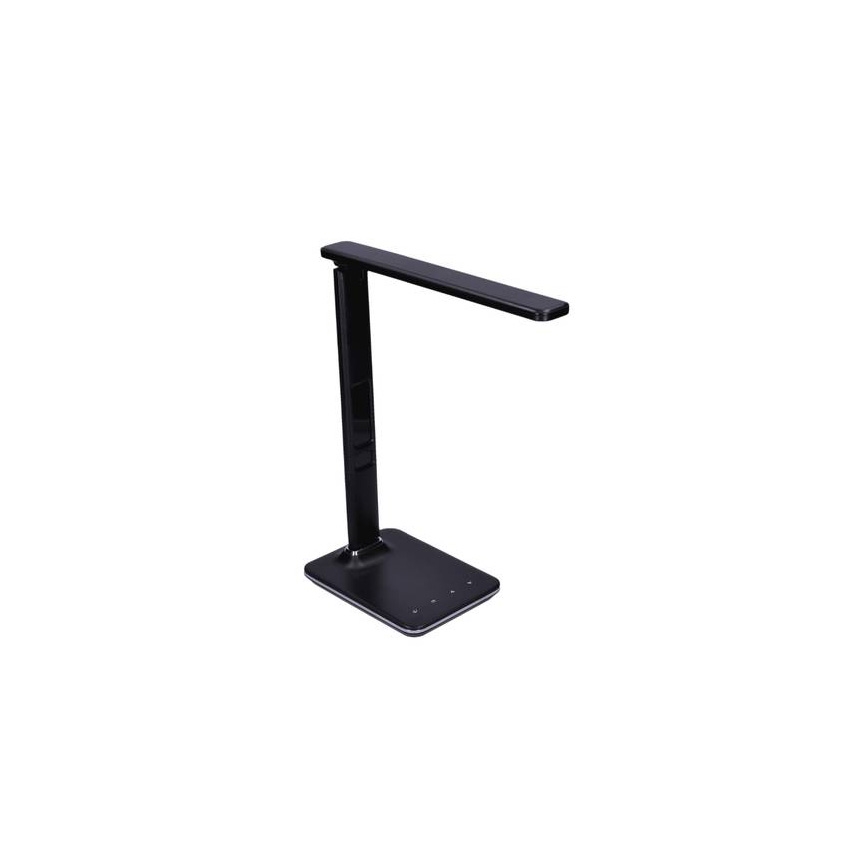 LED Aptumšojama galda lampa ar ekrānu LED/9W/230V, melna