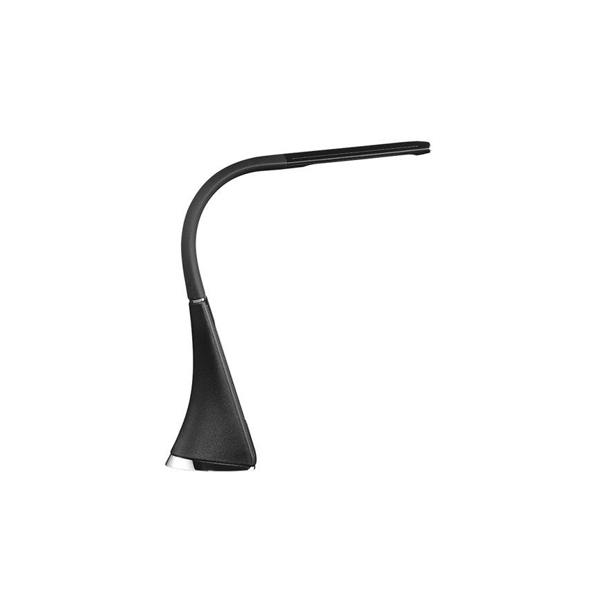 LED Aptumšojama galda lampa ar ekrānu LED/6W/230V, melna