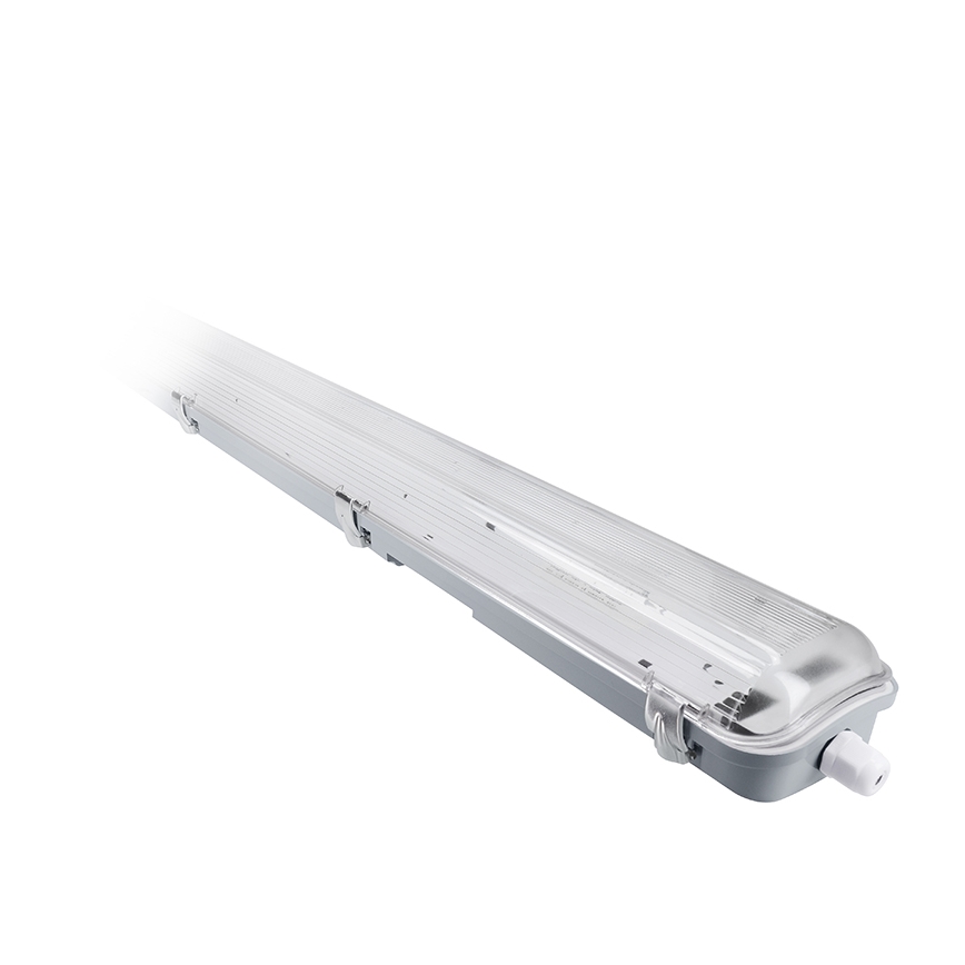 Lielas slodzes dienasgaismas lampa 2xG13/18W/230V IP65