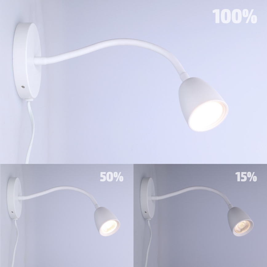 LED Aptumšojama sienas lampiņa LED/4W/230V