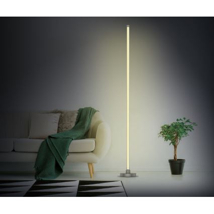 LED RGB ar regulējamu spilgtumu stāvlampa RAINBOW LED/18W/230V Wi-Fi Tuya + tālvadības pults