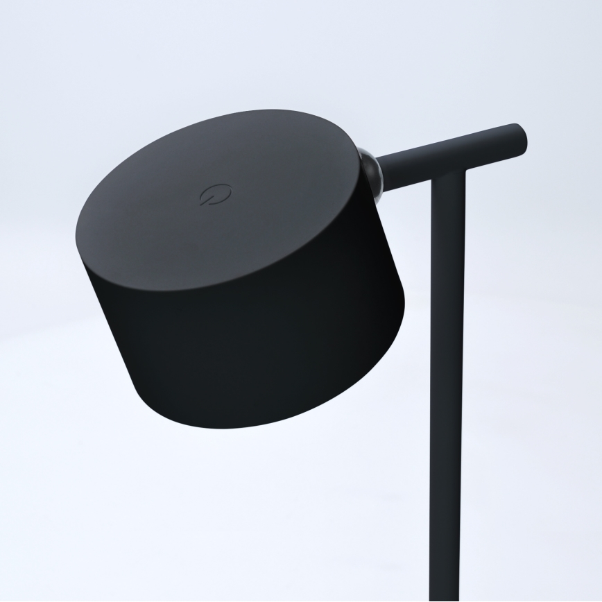 LED Aptumšojama skārienvadāma uzlādējams lampa 3in1 LED/4W/2000 mAh 3000/4000/6500K melna