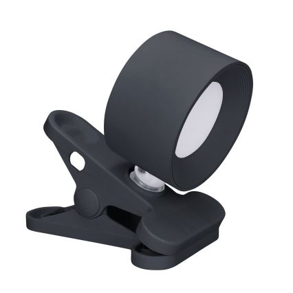 LED Aptumšojama skārienvadāma uzlādējams lampa 3in1 LED/4W/2000 mAh 3000/4000/6500K melna