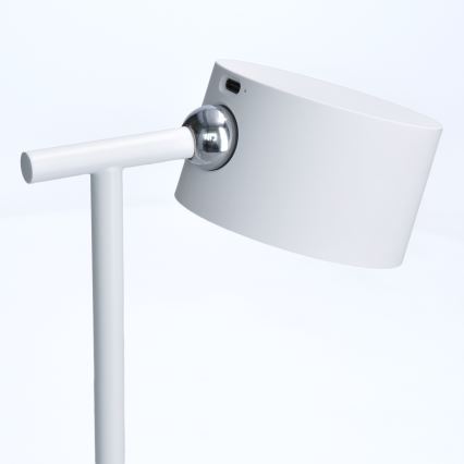 LED regulējama pieskāriena uzlādes lampa 3in1 LED/4W/2000 mAh 3000/4000/6500K balta