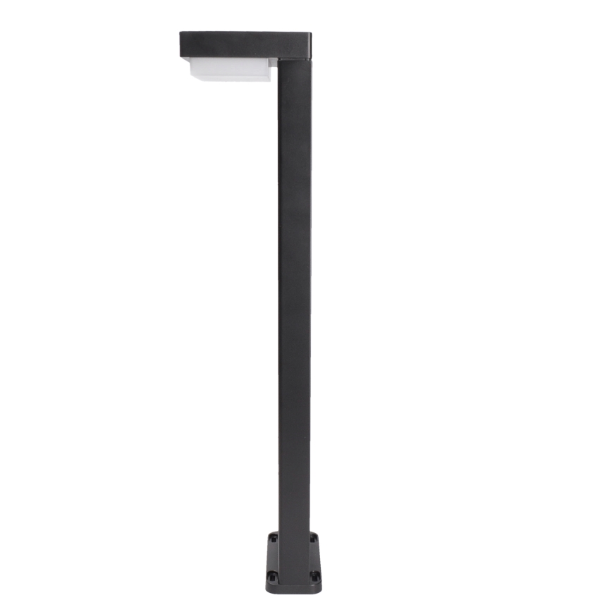 LED Saules enerģijas lampa ar kustību un krēslas sensoru PALERMO LED/5W/2000 mAh IP54 melna