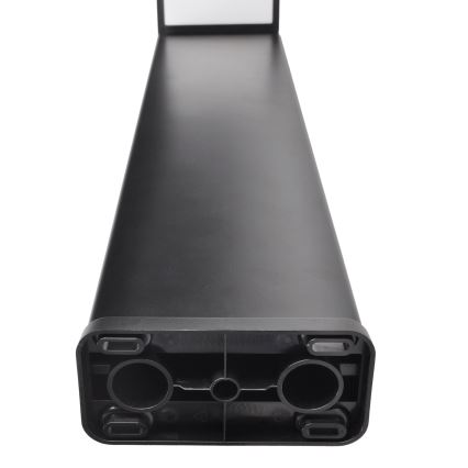 LED Saules enerģijas lampa ar kustību un krēslas sensoru PALERMO LED/5W/2000 mAh IP54 melna