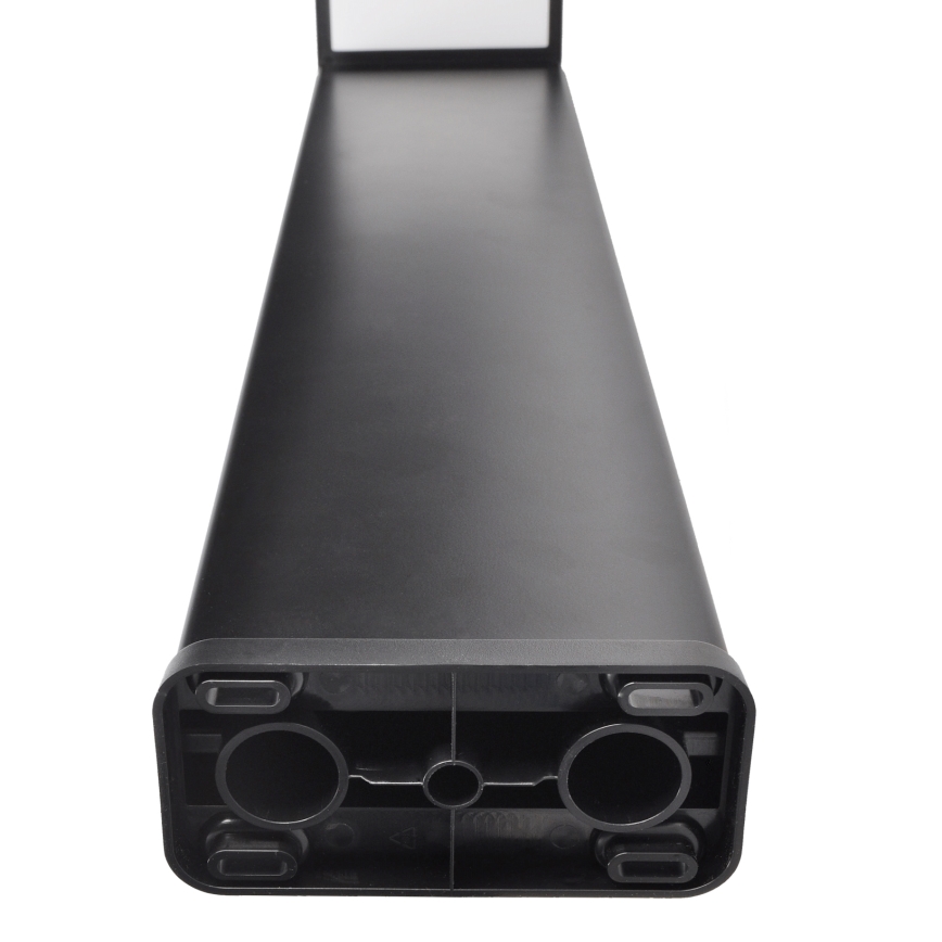 LED Saules enerģijas lampa ar kustību un krēslas sensoru PALERMO LED/5W/2000 mAh IP54 melna
