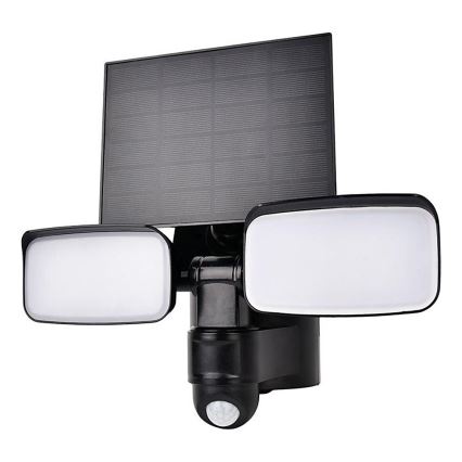 Saules LED prožektors ar sensoru LED/9W/3,7V 3600 mAh IP54