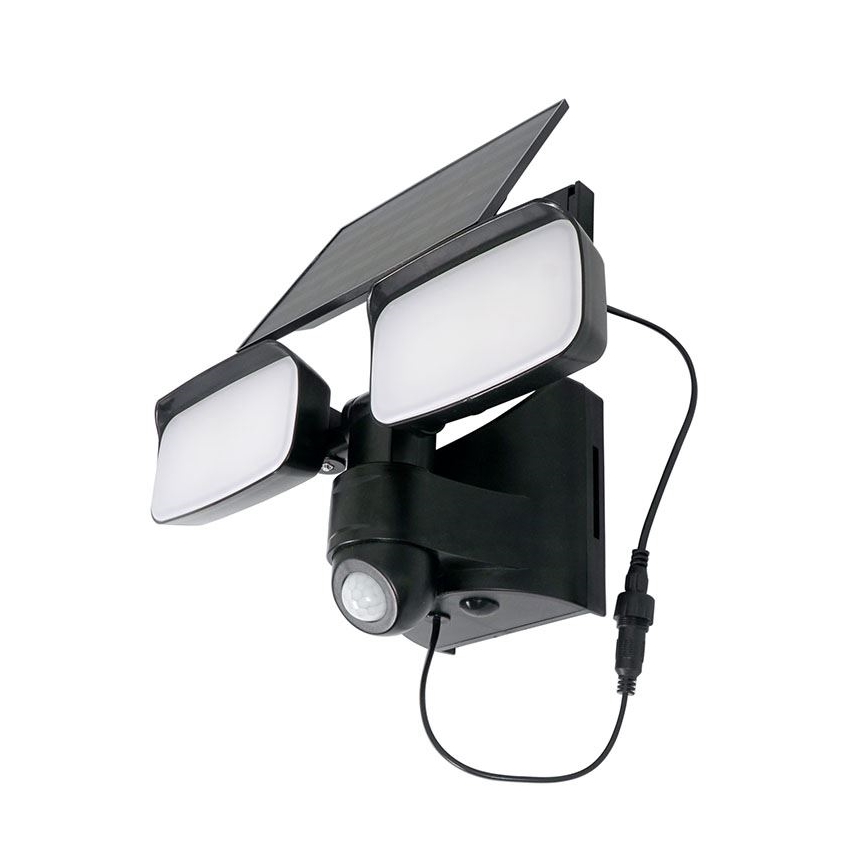 Saules LED prožektors ar sensoru LED/9W/3,7V 3600 mAh IP54