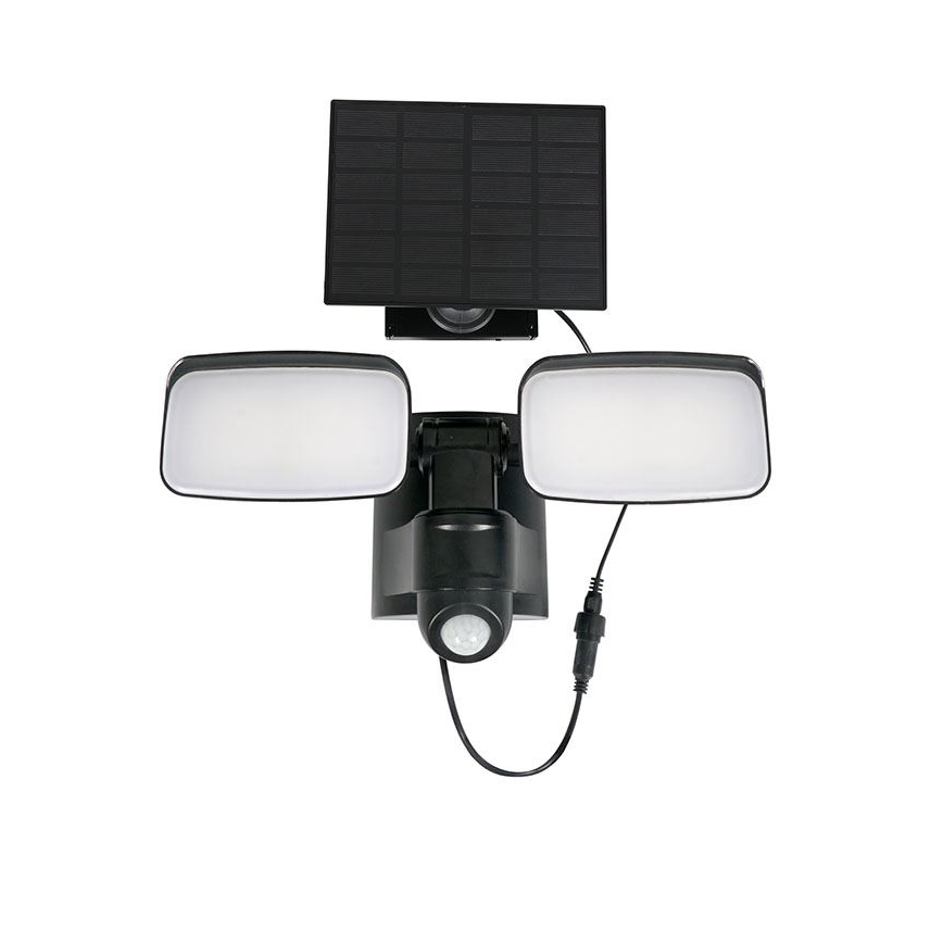 Saules LED prožektors ar sensoru LED/9W/3,7V 3600 mAh IP54