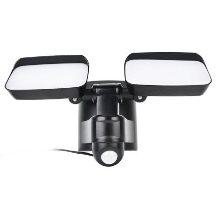 Saules LED prožektors ar sensoru LED/9W/3,7V 3600 mAh IP54