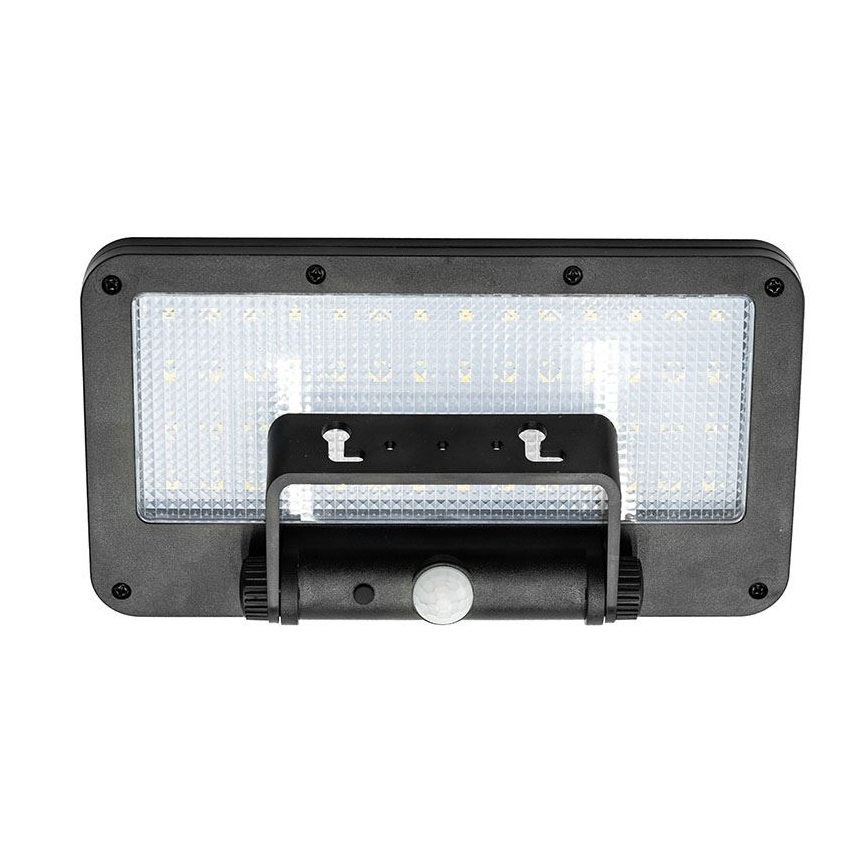 LED saules prožektors ar sensoru, 5 W, 3,7 V, 1500 mAh, IP54
