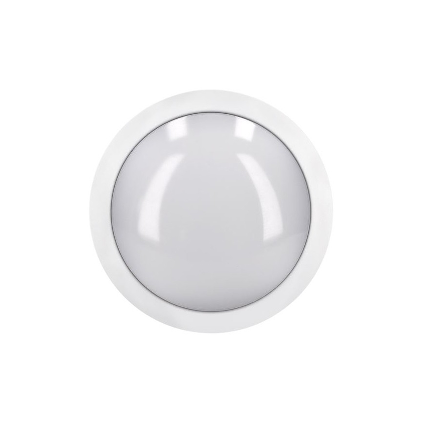 LED Āra griestu lampa SIENA LED/13W/230V IP54 d. 17 cm balta