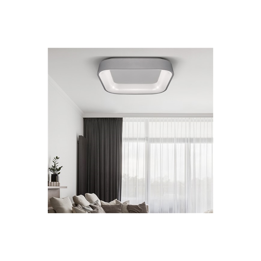 LED Aptumšojama griestu lampa TREVISO LED/48W/230V + tālvadības pults