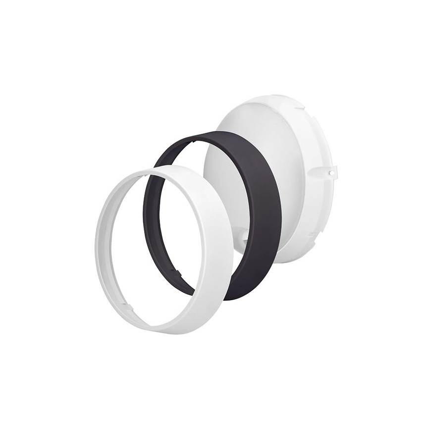 LED āra sienas gaismeklis ar sensoru (2‑1) LED/20W/230V 3000/4000/6500K IP65 Ø 22 cm