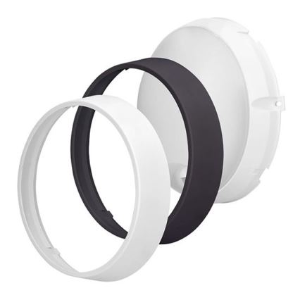 LED āra sienas gaismeklis ar sensoru 2‑1 LED/20W/230V 3000/4000/6500K IP65 Ø 22 cm